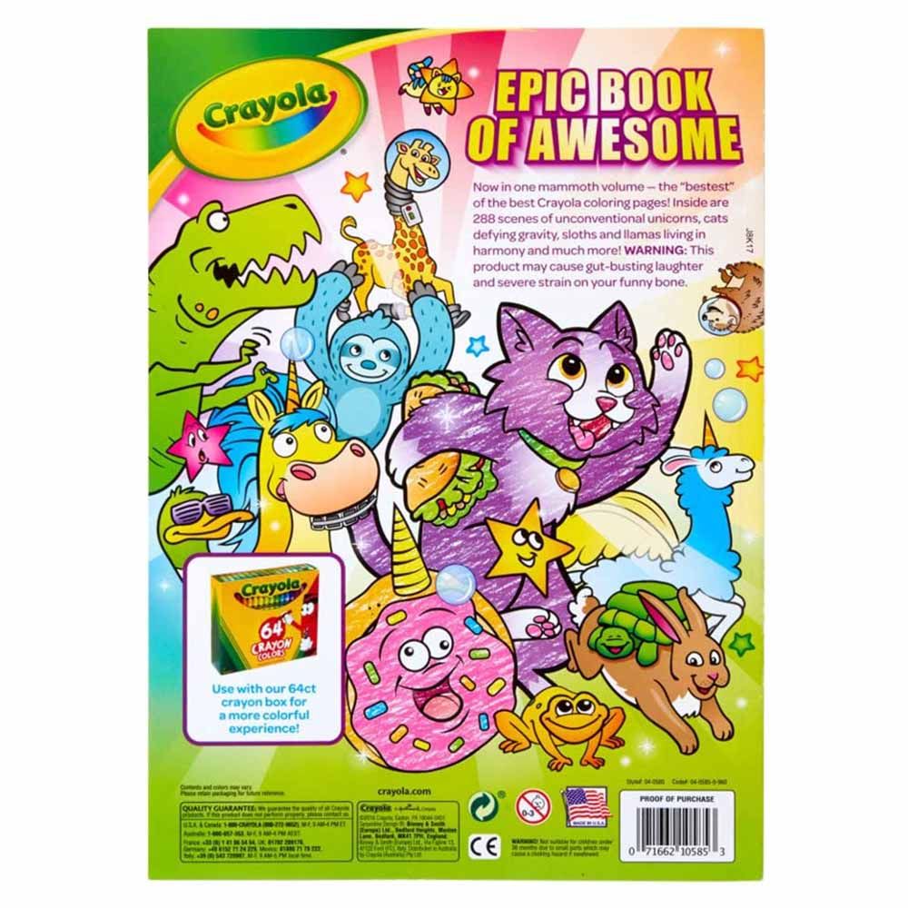 Crayola - Coloring Book Epic Adventure 288 Pages