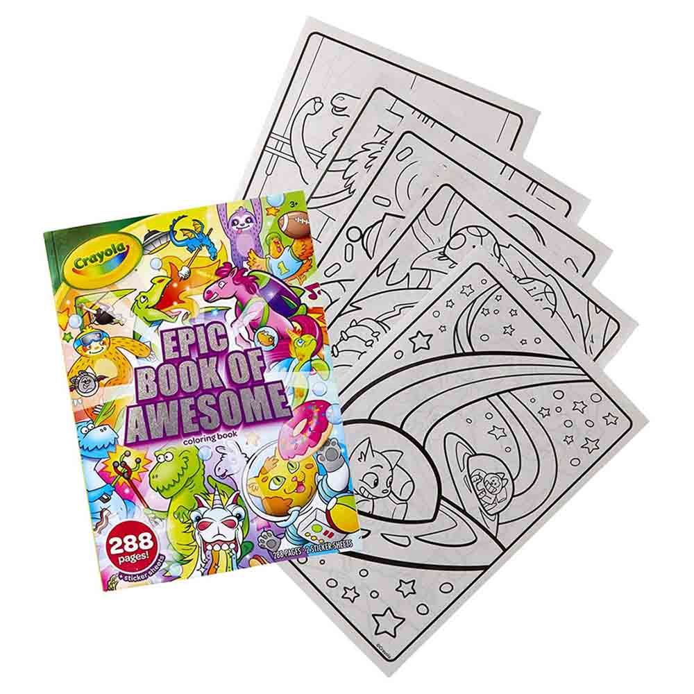 Crayola - Coloring Book Epic Adventure 288 Pages