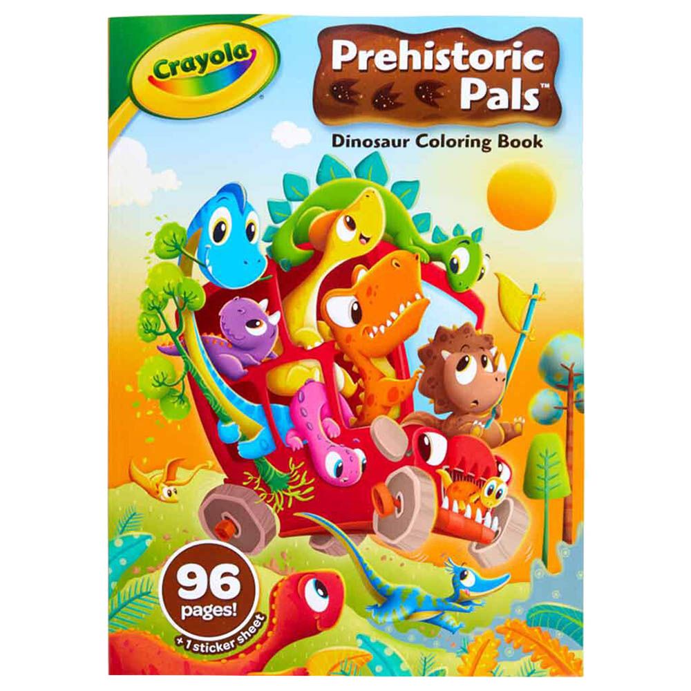 Crayola - Prehistoric Pals Colouring Books