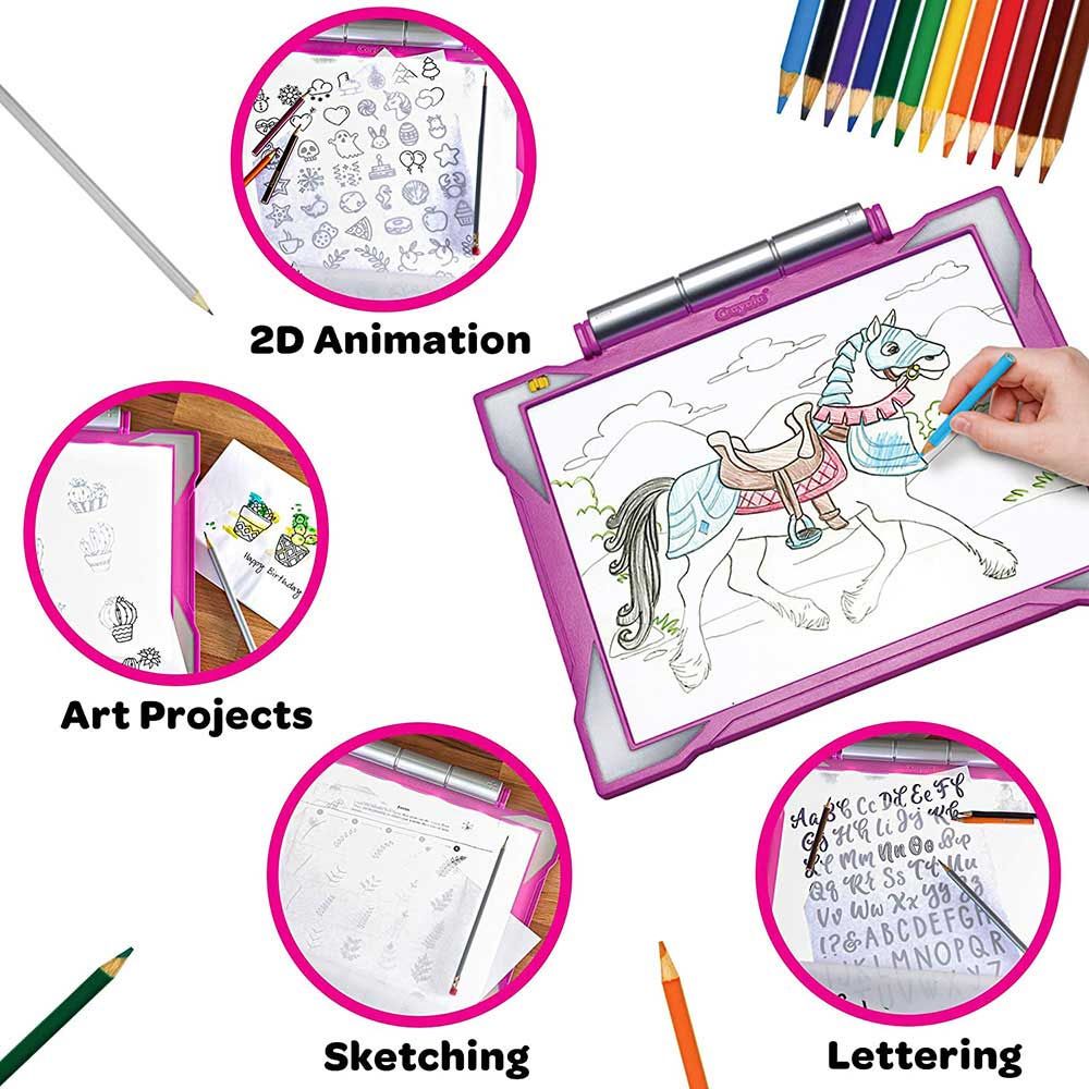 Crayola - Light-Up Tracing Pad For Girls