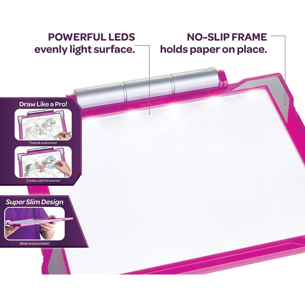 Crayola - Light-Up Tracing Pad For Girls