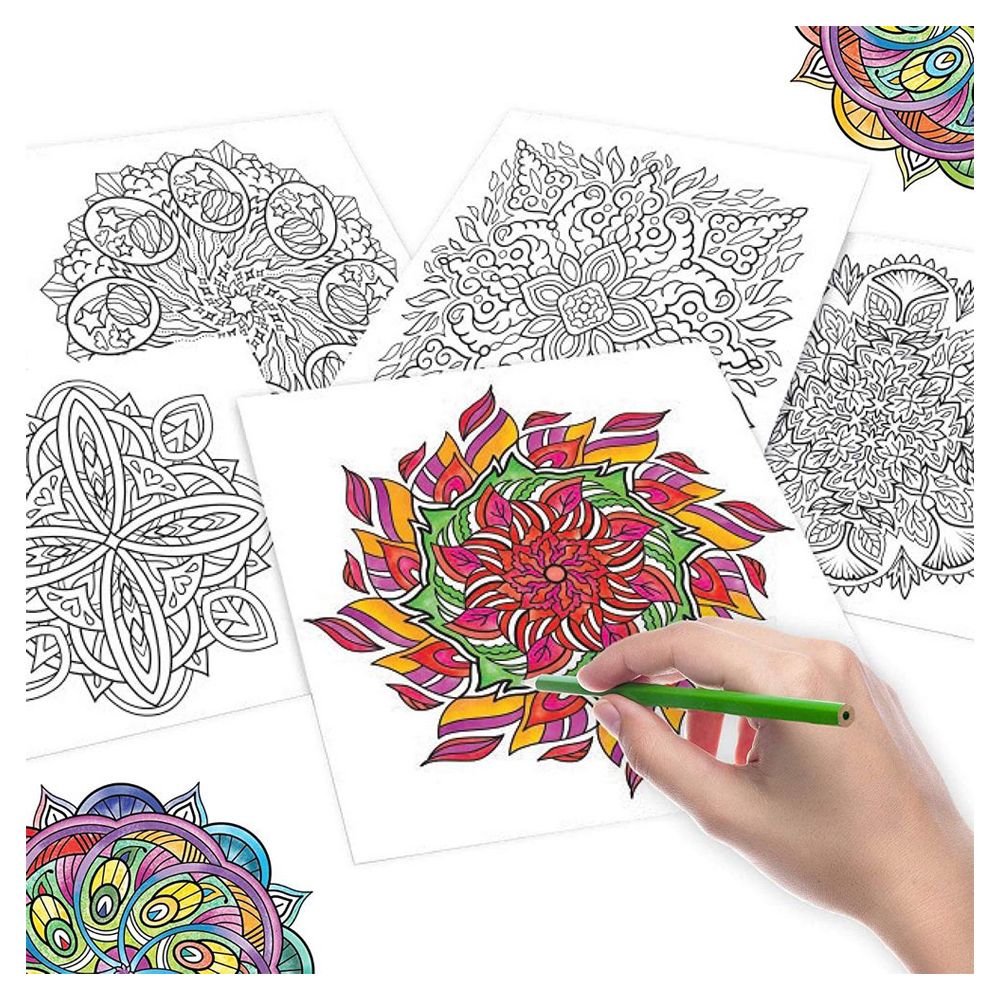 Crayola - 40-Page Coloring Book Mindful Meditations