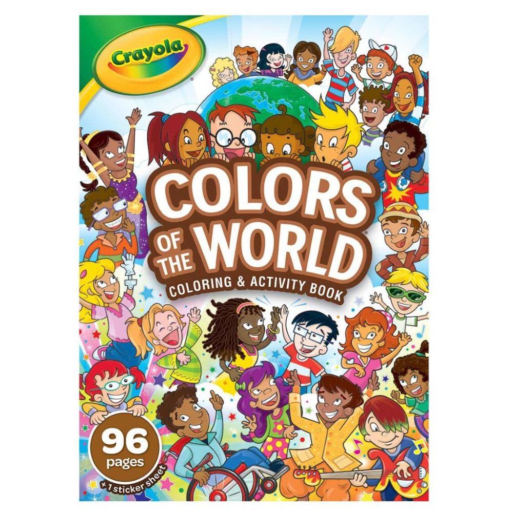 Crayola - Colors of the World Coloring Book