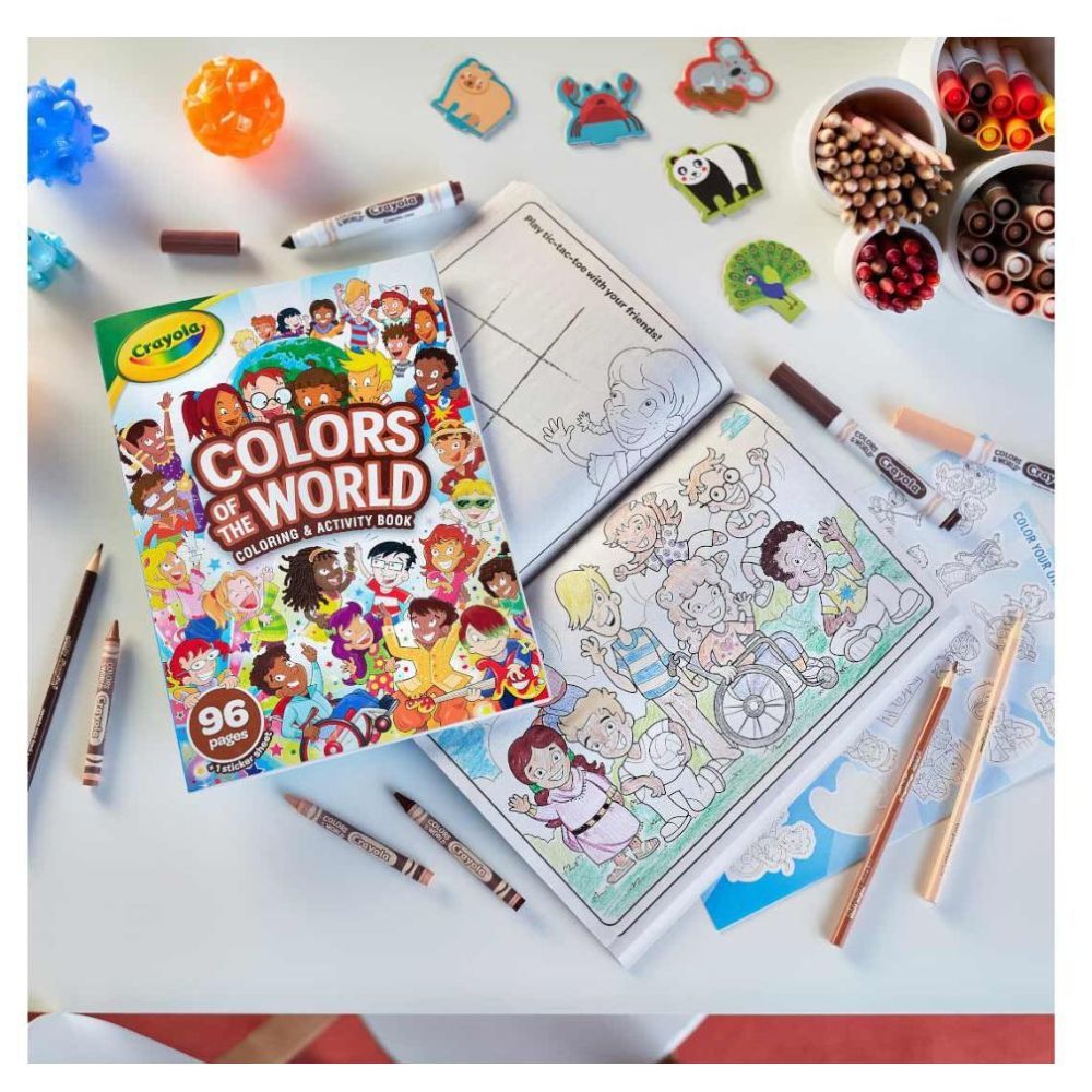 Crayola - Colors of the World Coloring Book