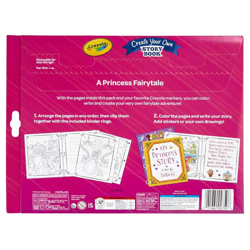 Crayola - Create Your Own Storybook - Fairytale