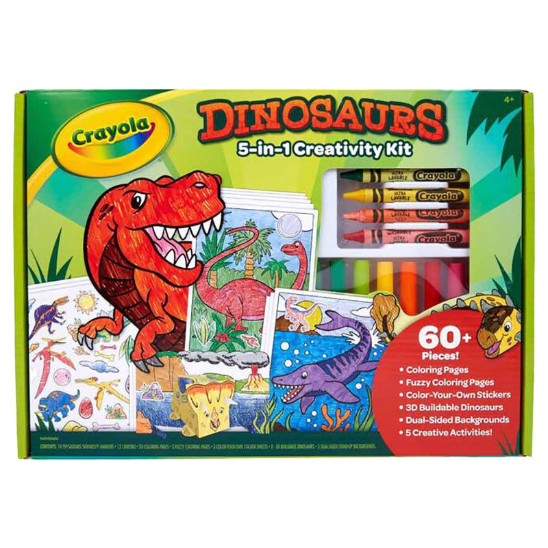 Crayola - 5-in-1 Creativity Kit - Dinosaurs