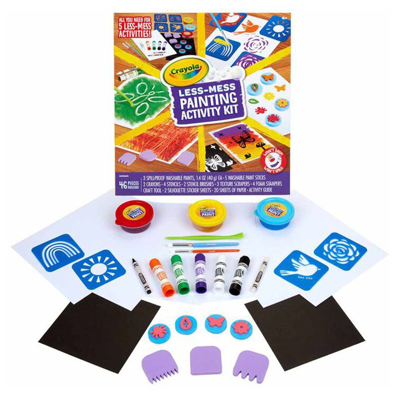 Crayola - Less Mess Painting Activity Kit