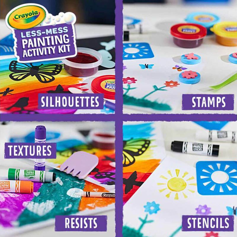 Crayola - Less Mess Painting Activity Kit