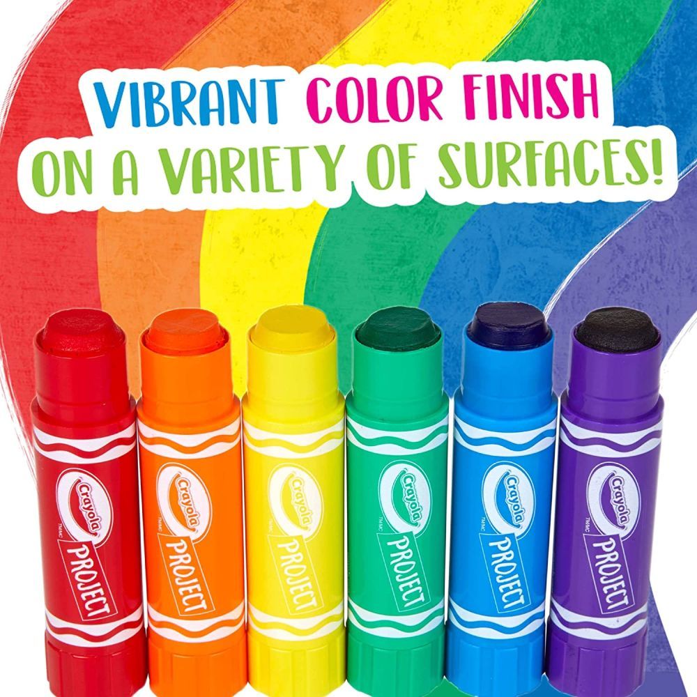 Crayola - Project Quick Dry Paint Sticks