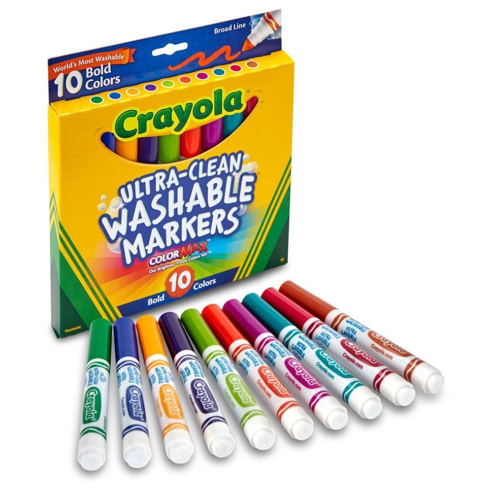 Crayola - Ultra Clean Washable Bold Colors