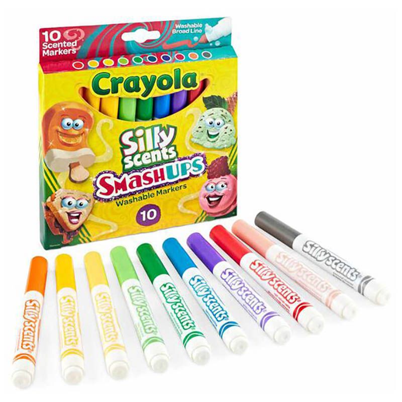 Crayola - Broad Line Washable Markers - 10pcs