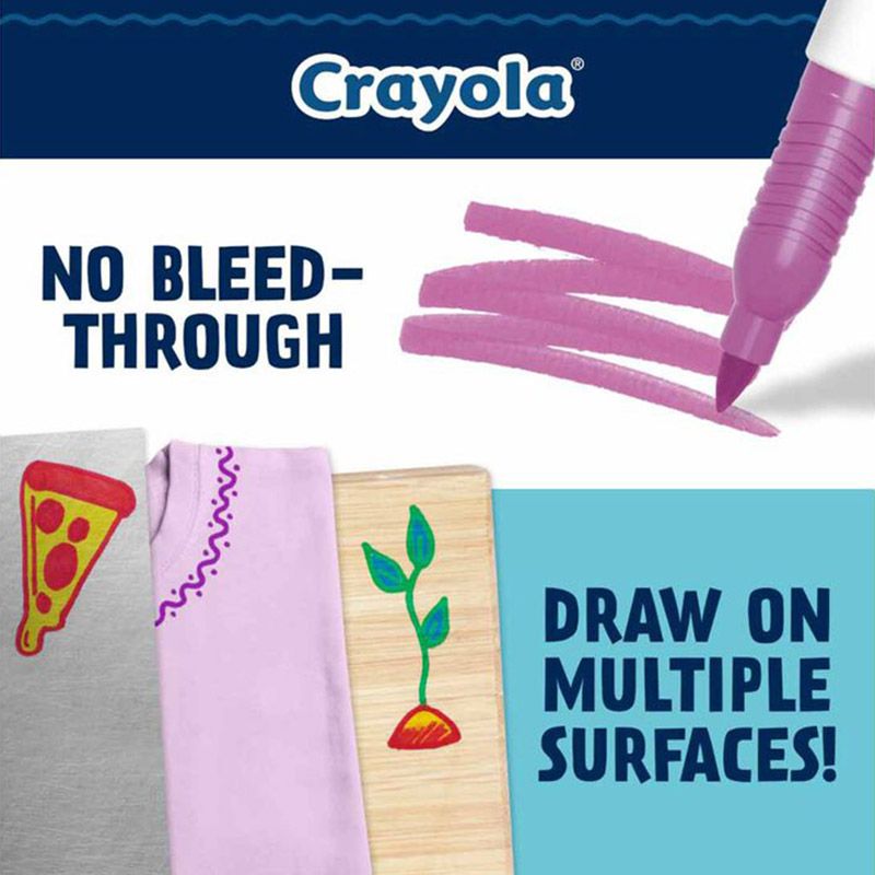 Crayola - Fine Point Doodle Markers - 12pcs