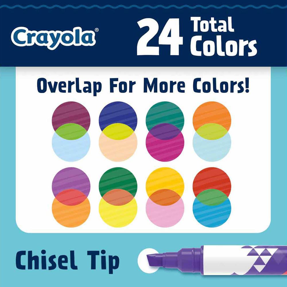 Crayola - Color Change Doodle Markers - 8pcs