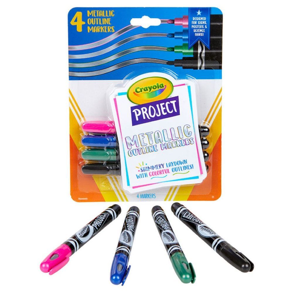 Crayola - Project Metallic Outline Markers