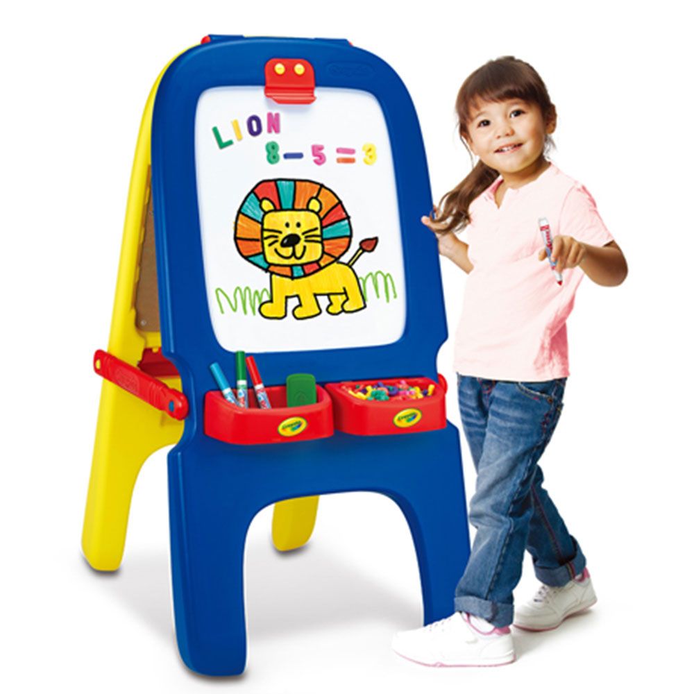 Crayola - Deluxe Magnetic Double-Sided Easel