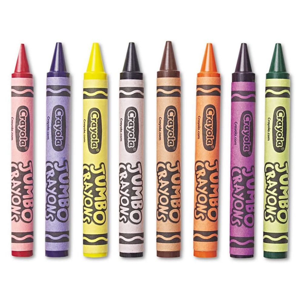 Crayola - 8 Ct Jumbo Crayons