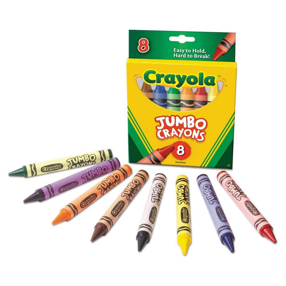 Crayola - 8 Ct Jumbo Crayons