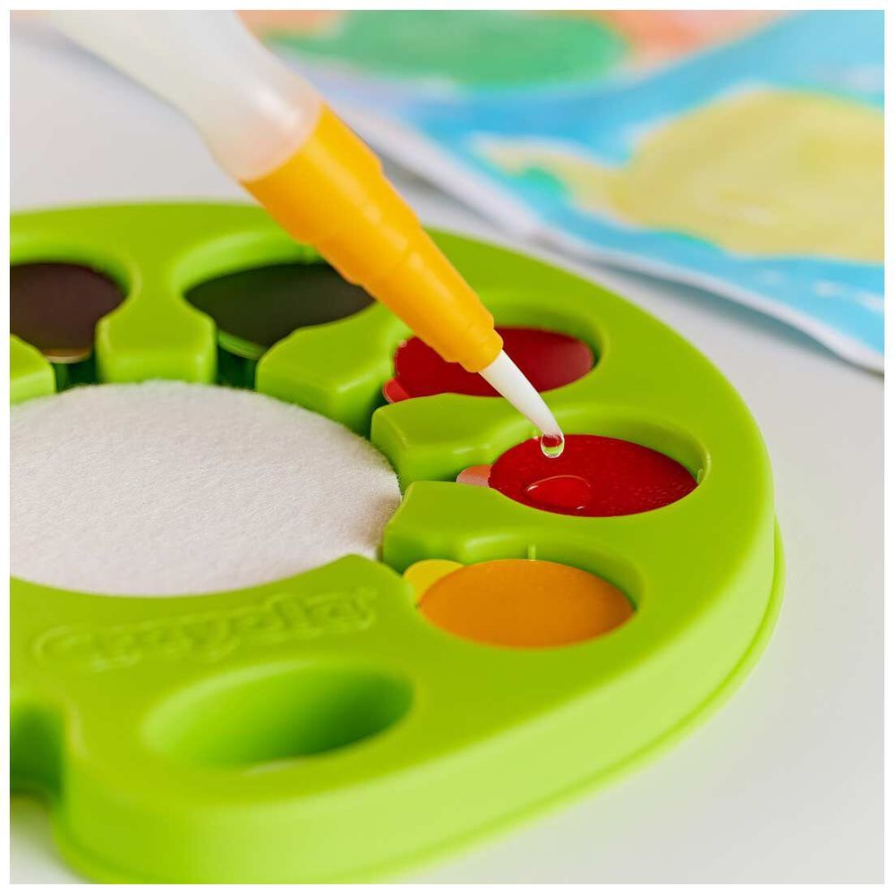 Crayola - Pop & Paint Washable Watercolor Palette