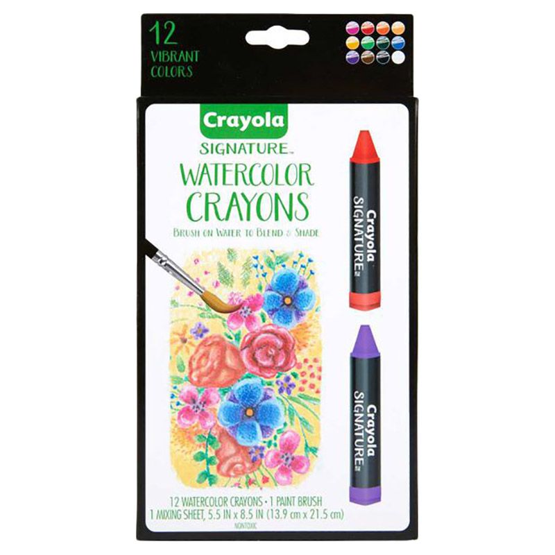 Crayola - Signature, Premium Watercolour Crayons