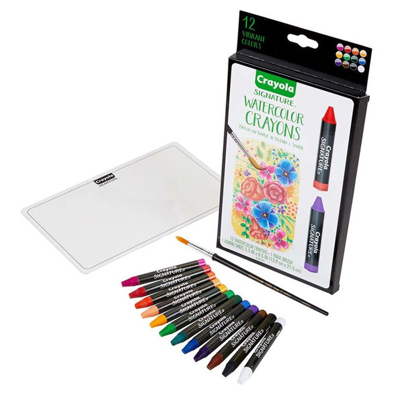 Crayola - Signature, Premium Watercolour Crayons