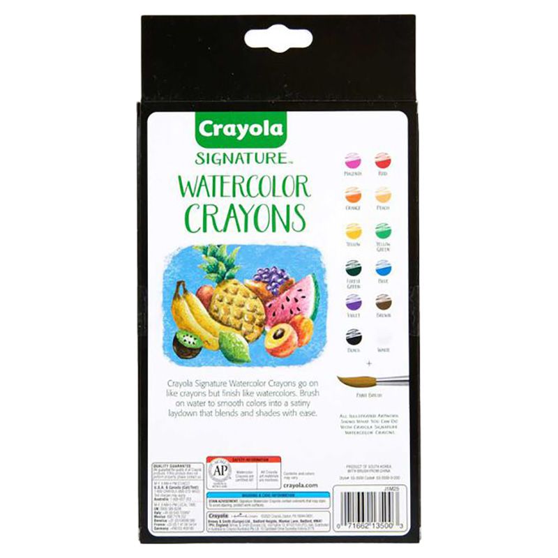 Crayola - Signature, Premium Watercolour Crayons