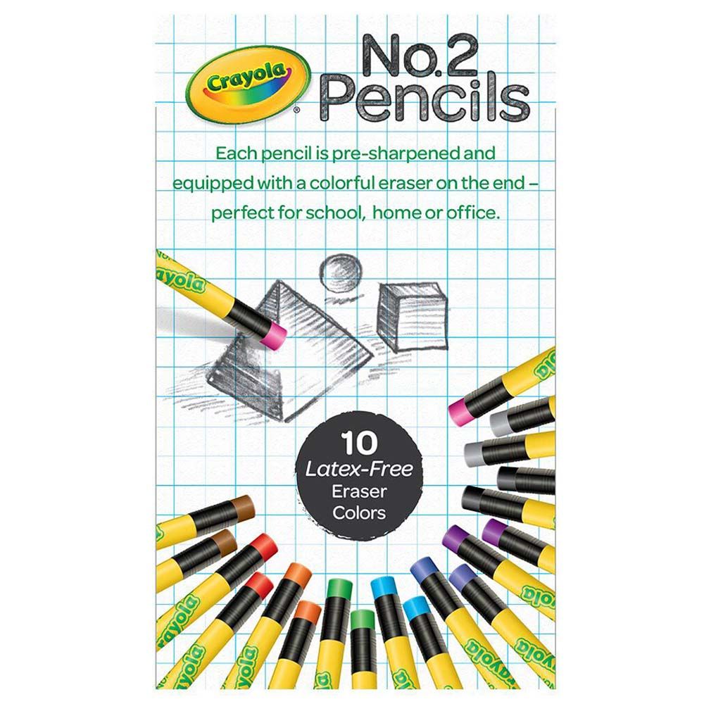 Crayola - No. 2 Pencils - 20pcs