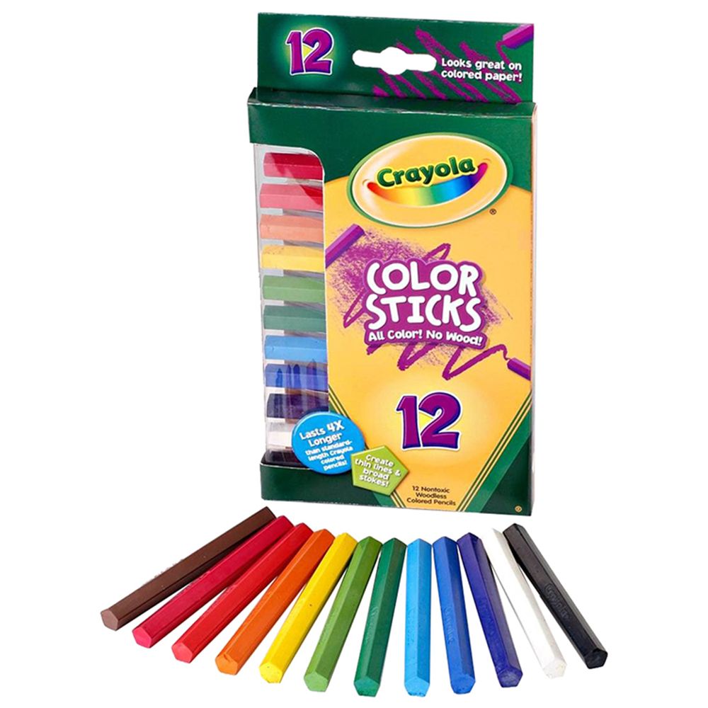 Crayola - 12 Color Sticks