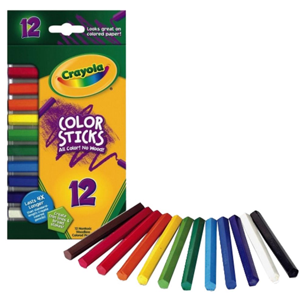 Crayola - 12 Color Sticks