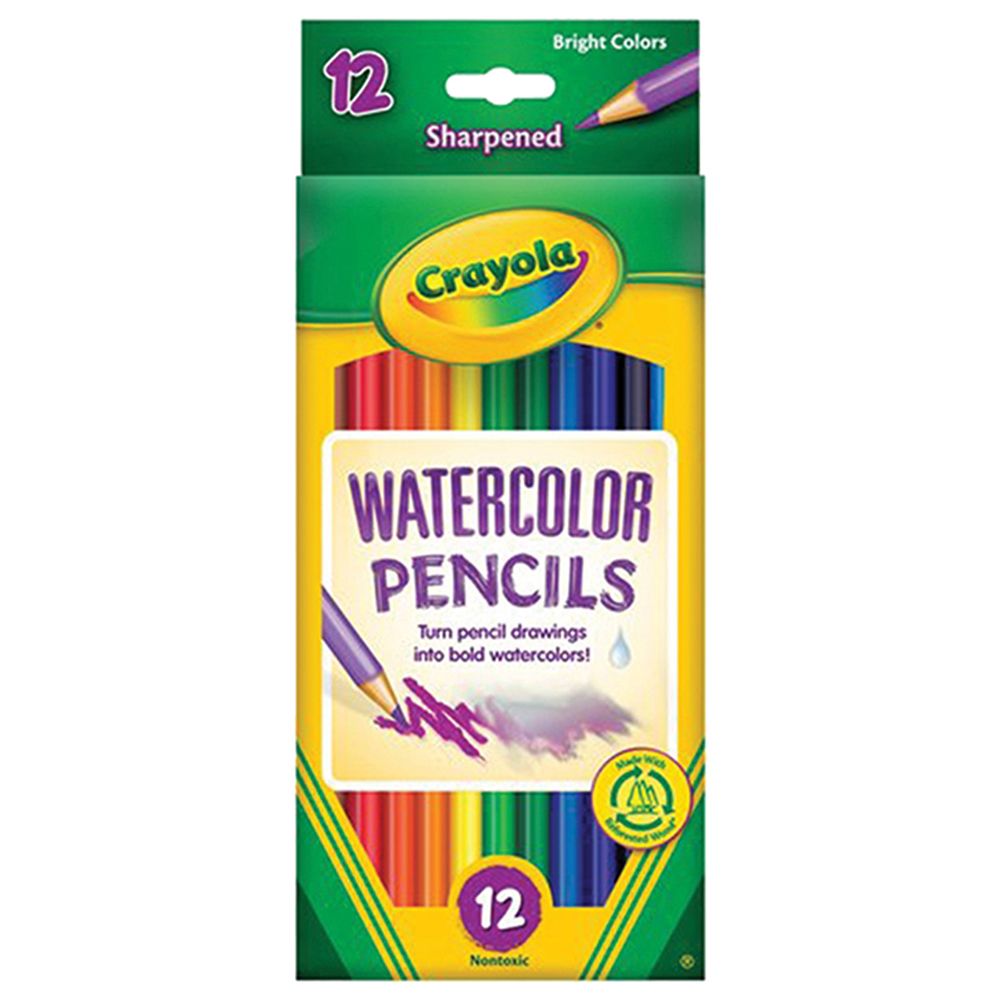 Crayola - 12 Watercolor Pencils