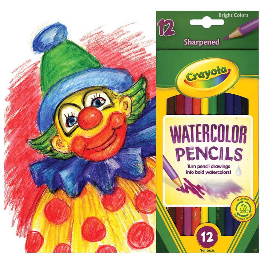 Crayola - 12 Watercolor Pencils