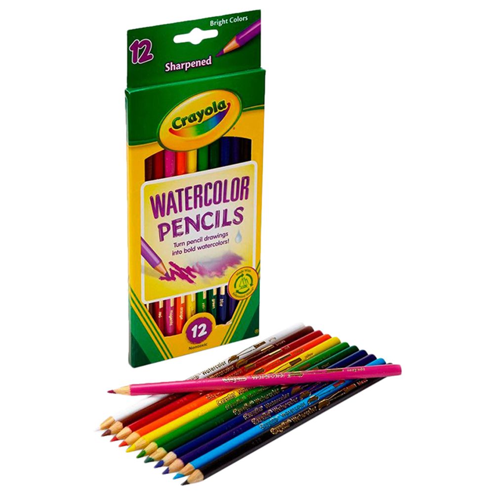 Crayola - 12 Watercolor Pencils