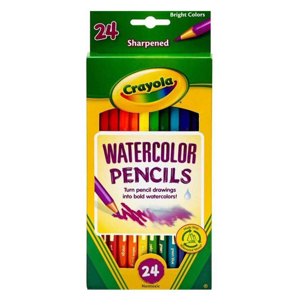 Crayola - 24 Watercolor Pencils