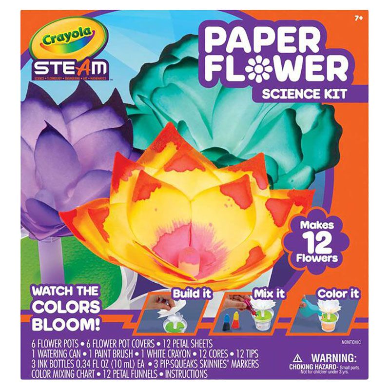 Crayola - Paper Flower Science Kit