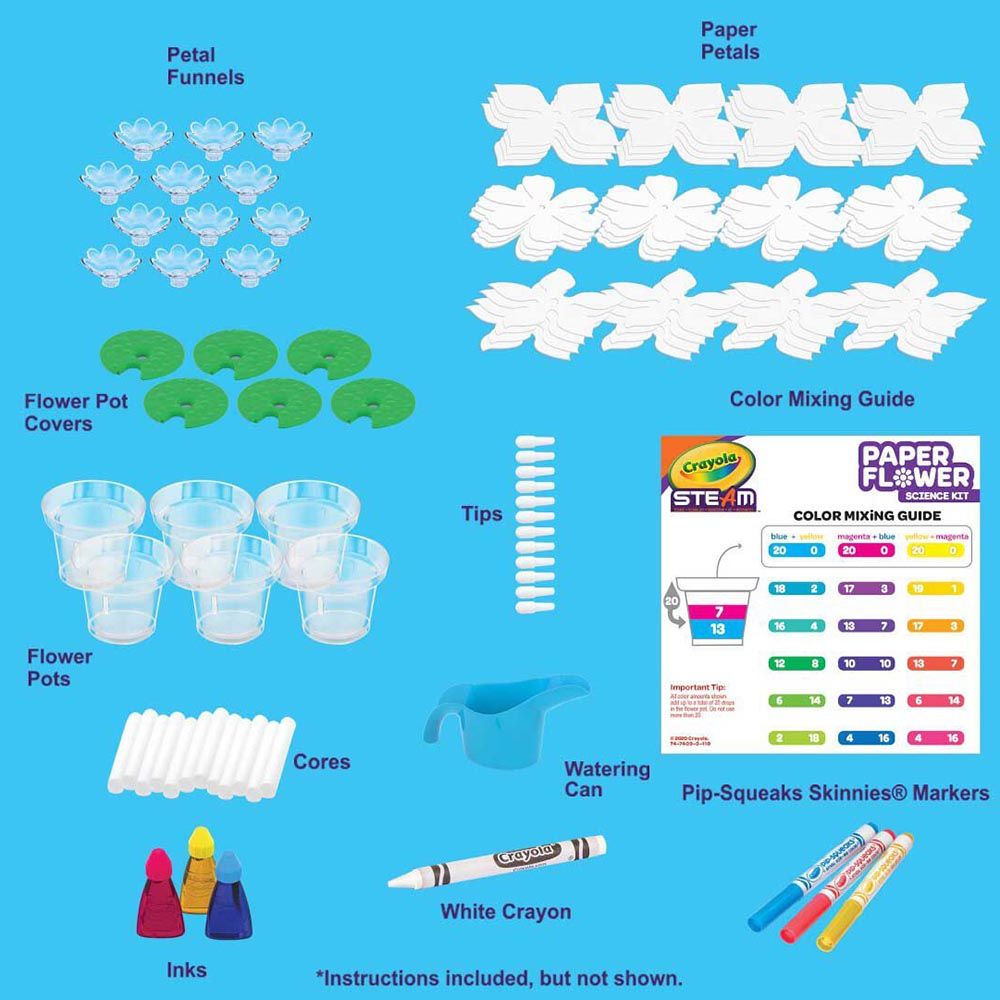 Crayola - Paper Flower Science Kit