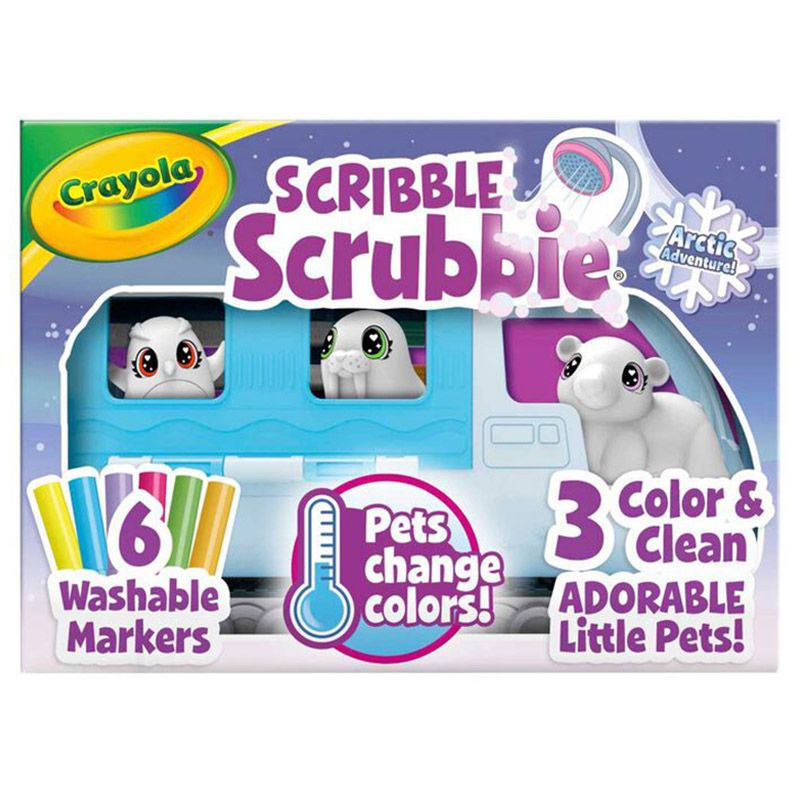 Crayola - Scribble Scrubbie Snow Explorer