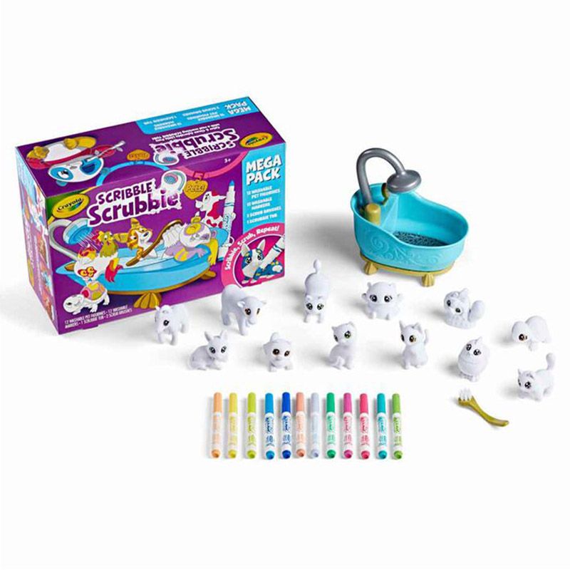 Crayola - Scribble Scrubbie Mega Set