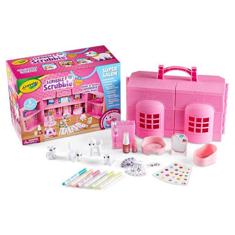 Crayola - Scribble Scrubbie Pets Super Salon