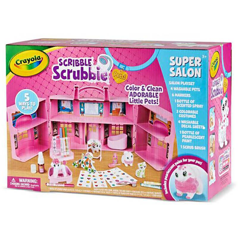 Crayola - Scribble Scrubbie Pets Super Salon