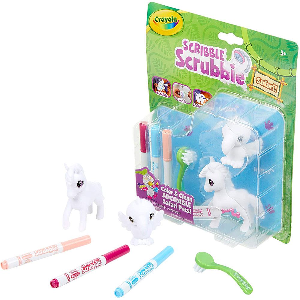 Crayola - Scribble Scrubbie Safari Model 4 - Pack of 2