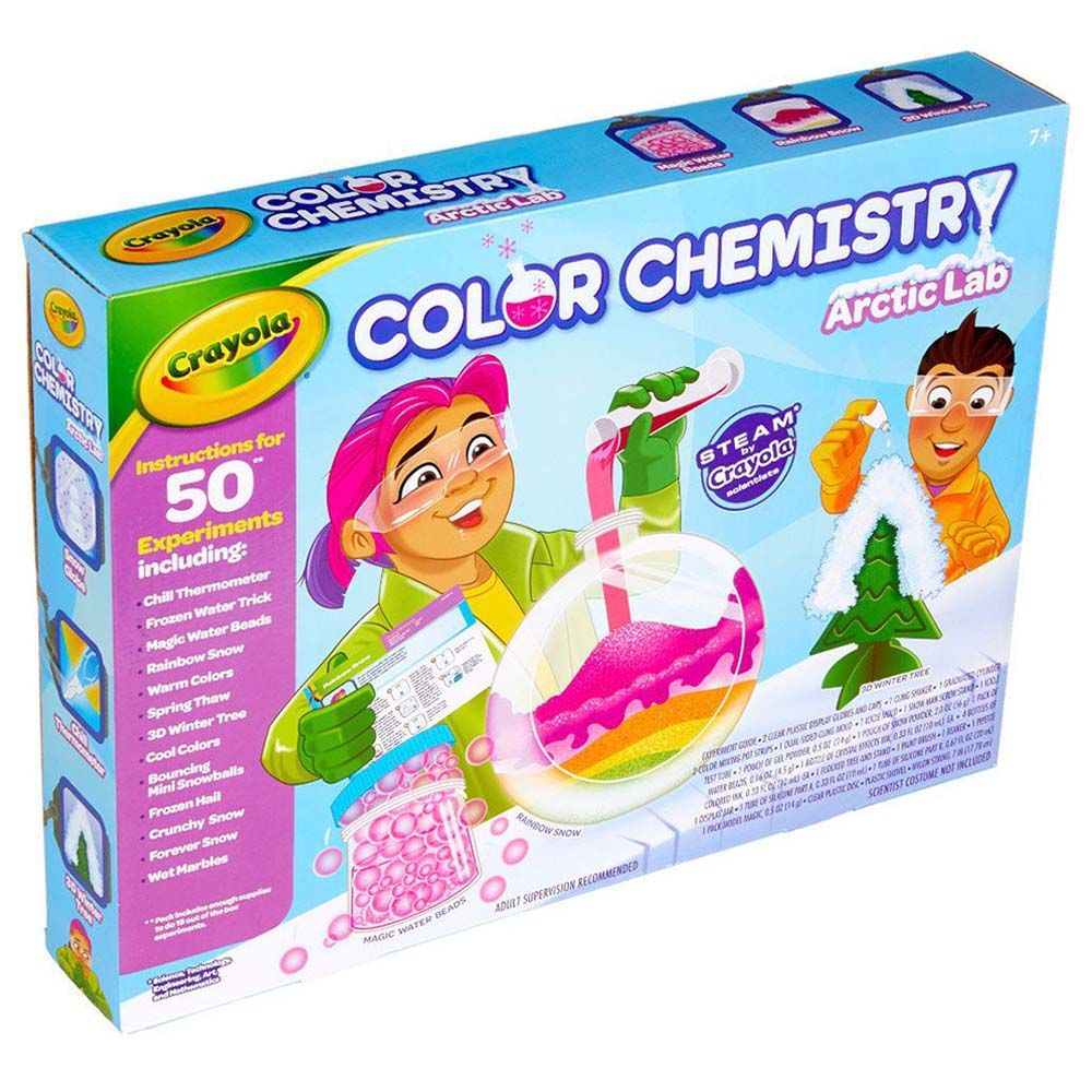 Crayola - Color Chemistry Set - Learn About The Arctic