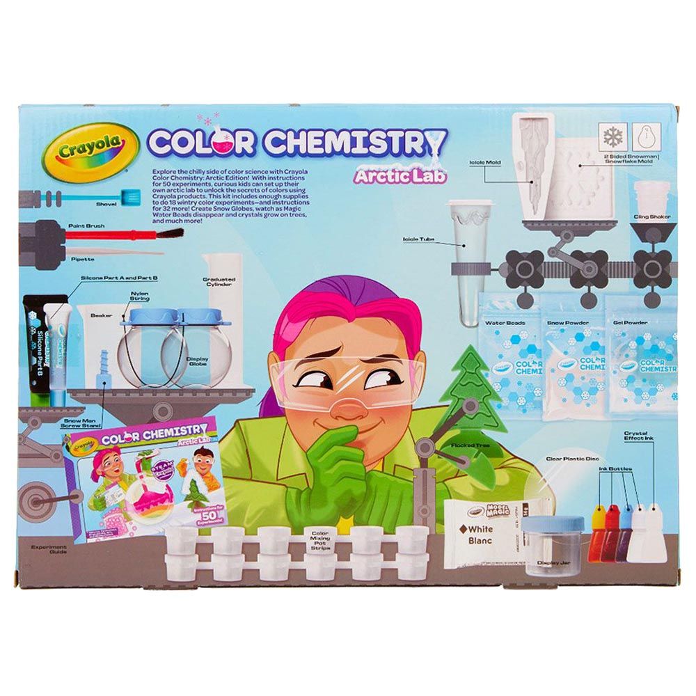 Crayola - Color Chemistry Set - Learn About The Arctic