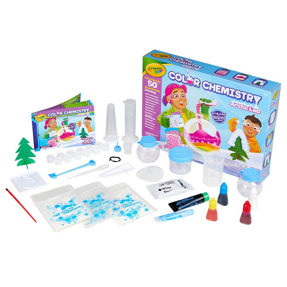 Crayola - Color Chemistry Set - Learn About The Arctic