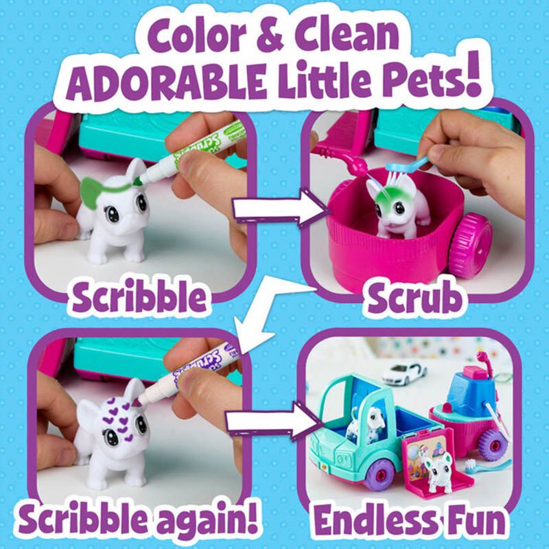 Crayola - Scribble Scrubbie Pets Grooming Truck