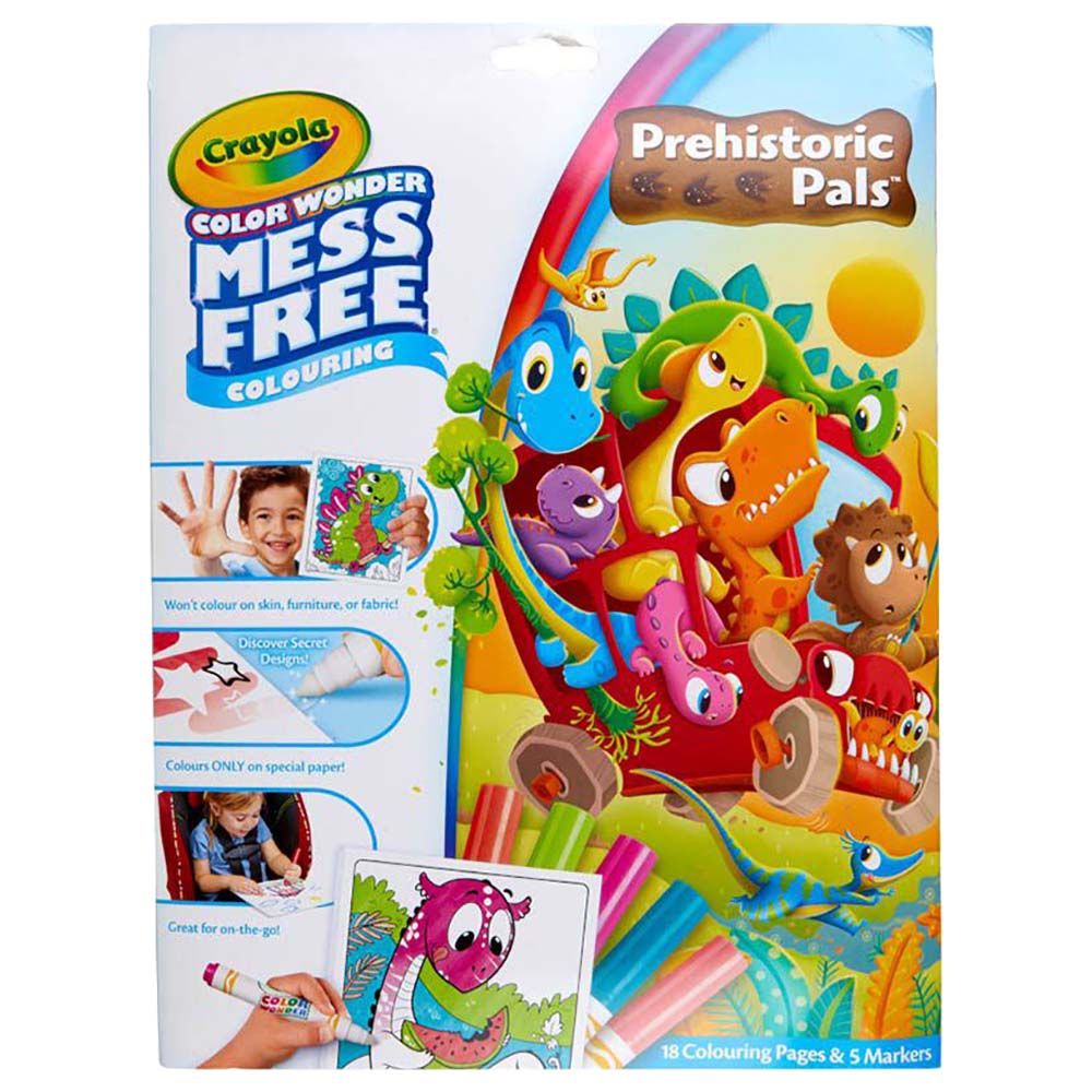 Crayola - Color Wonder Mess Free Coloring - Prehistoric Pals