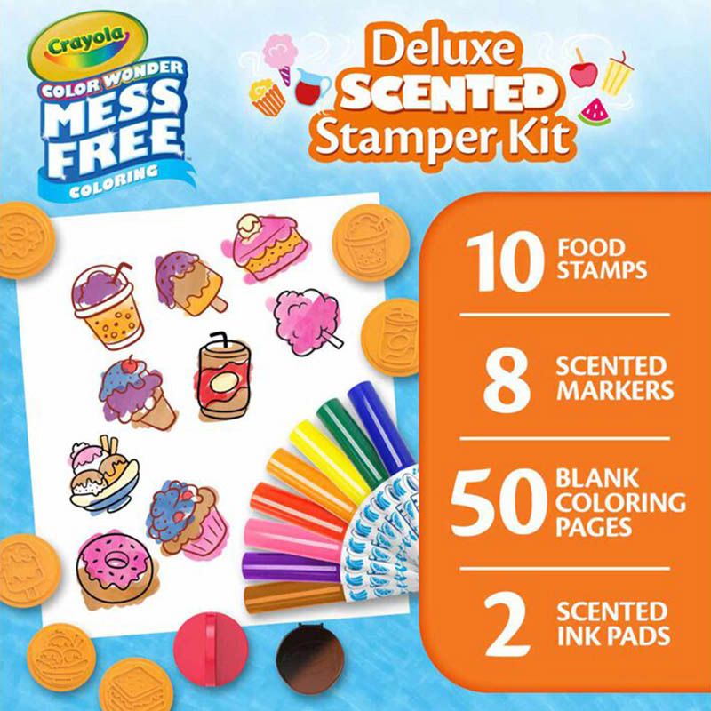 Crayola - Color Wonder Deluxe Scented Stamper Kit