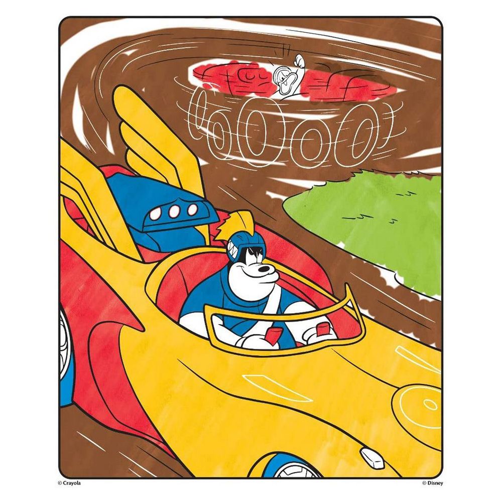 Crayola - Color Wonder Coloring Pad & Markers Mickey Mouse Roadster Racers 