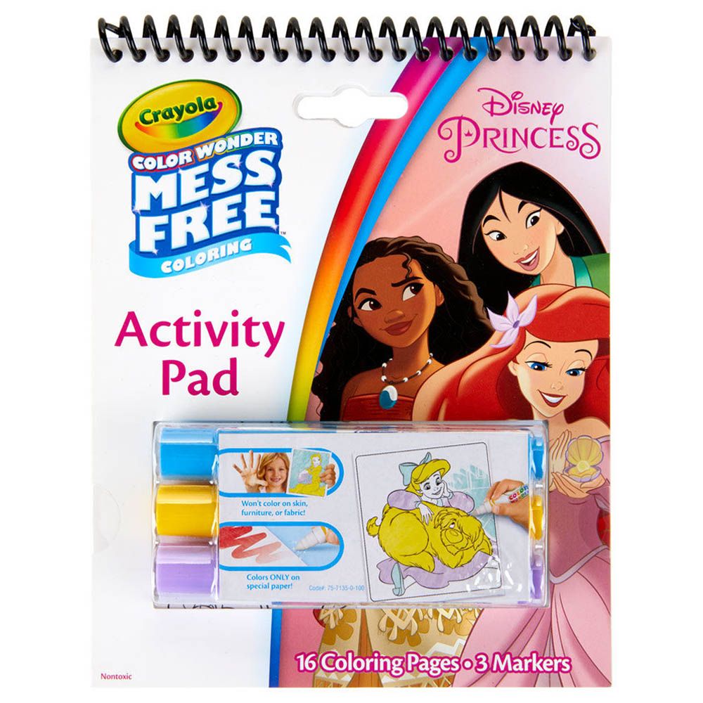 Crayola - Color Wonder Activity Pad - Princess