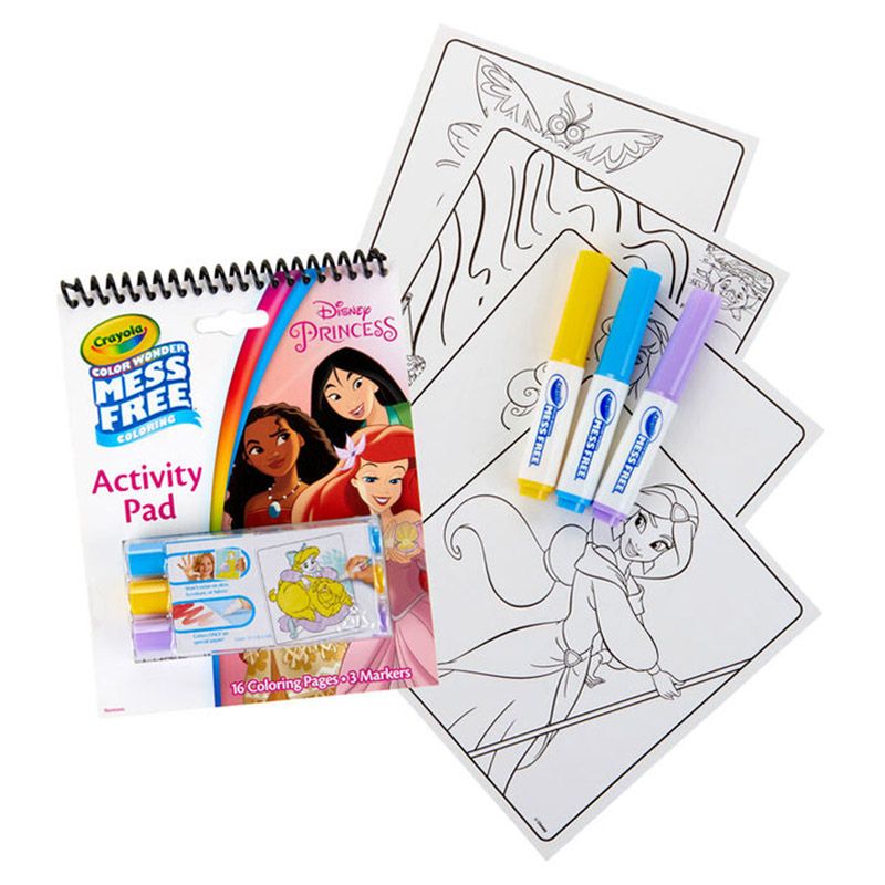 Crayola - Color Wonder Activity Pad - Princess