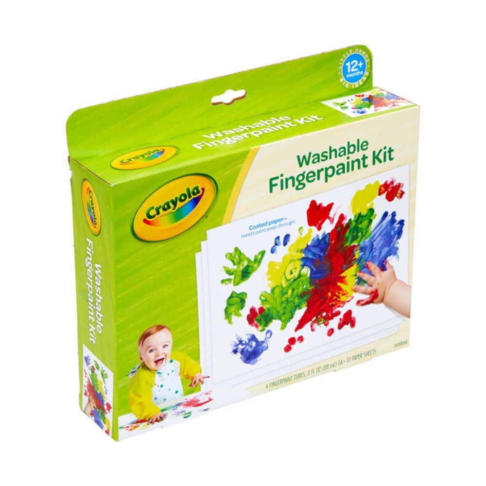 Crayola - My First Crayola Washable Fingerpaint Kit Stage 1