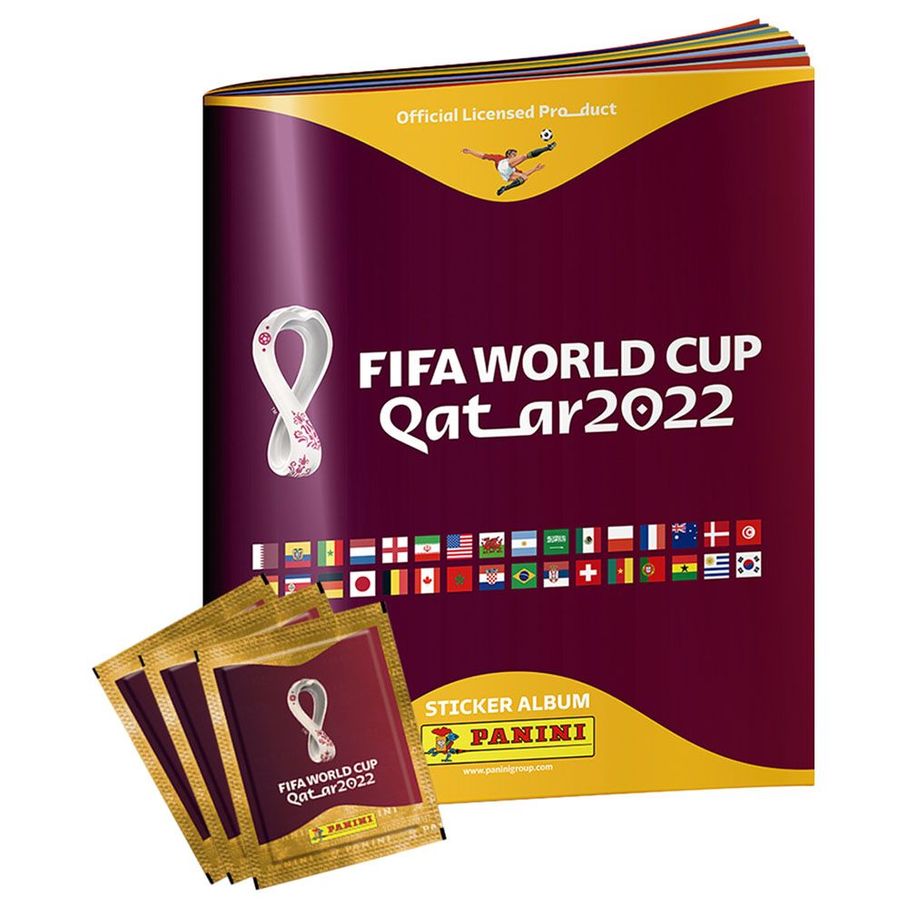 Panini - Fifa Qatar World Cup 2022 Sticker - Pack Of 53